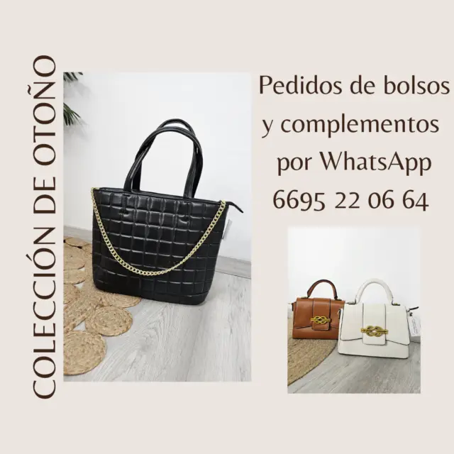 BOLSOS Y COMPLEMENTOS PREGUNTAR POR WHATSAPP 695220664